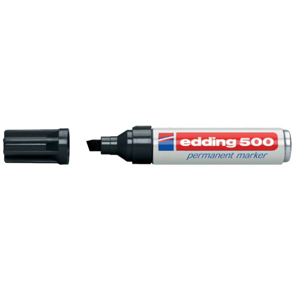 Edding Markör Permanent 2-7 MM Siyah Kesik Uçlu 500 ürün görseli 1