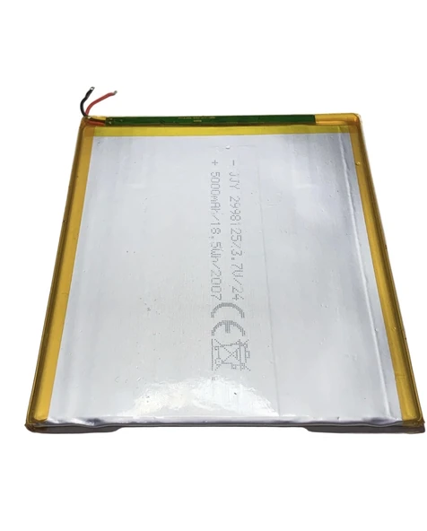Tablet Batarya Pil 5000 Mah 13 Cm 10 Cm çıkma ürün görseli 1