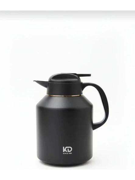 D.kadi 2000 ml (9070) Car Pto Paslanmaz Çelik Vakumlu Siyah Çaydanlık Modeli Termos. Çaydanlık Özelliği ile Kamp, Evlerde ve Iş Yerlerinde Kullanabileceğiniz. ürün görseli 1