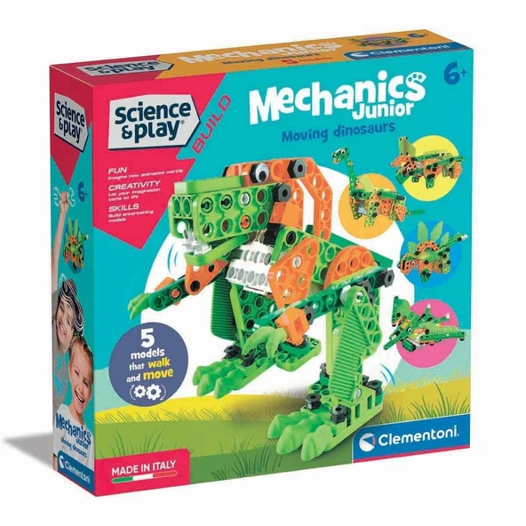 75061TR Mechanics Junior - Hareketli Dinozorlar +6 yaş ürün görseli 1