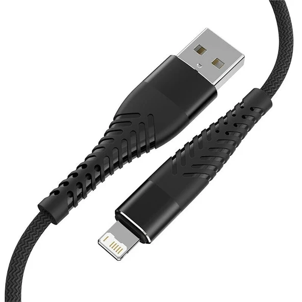 Nevamel ALLY QC3.0 USB To İPhone Lightning Hızlı Şarj Kablosu-(5775) ürün görseli 1