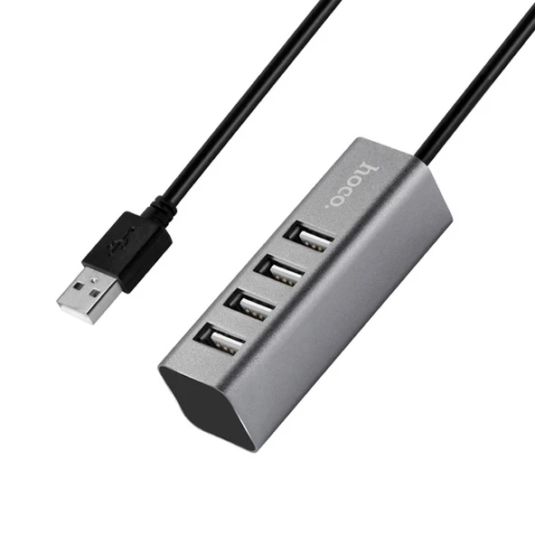 Nevamel HOCO HB1 80cm Kablolu 4 Portlu USB Çoğaltıcı HUB Adaptör-(5775) ürün görseli 1