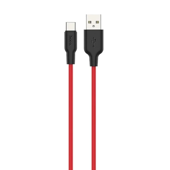 Nevamel HOCO X21 Plus USB to Type-C 3A Silikon Hızlı Şarj ve Data Kablosu-(5775) ürün görseli 1