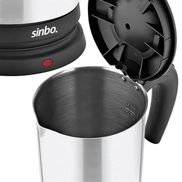 Nevamel Sinbo Araç İçi Kettle Paslanmaz Çelik - Resim 2