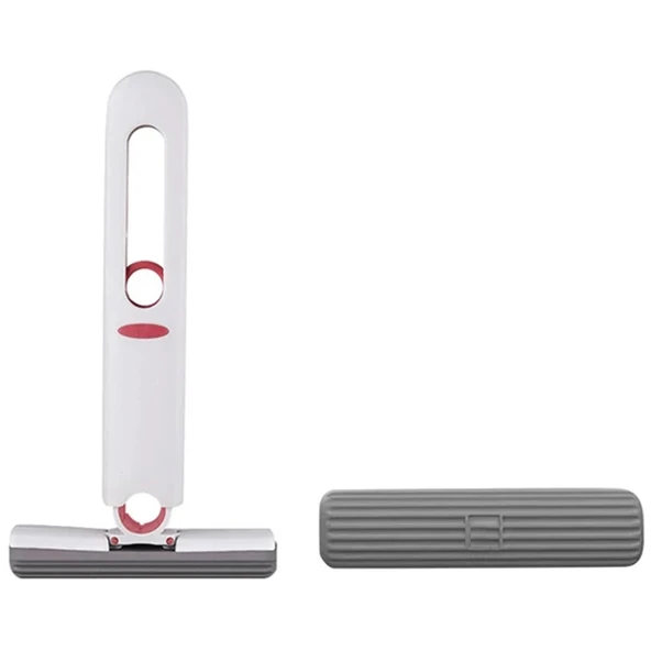 Nevamel EZERE Çok Amaçlı Mini tezgah üstü Paspas Mini Mop + 2 Yedek Uç-(5775) ürün görseli 1