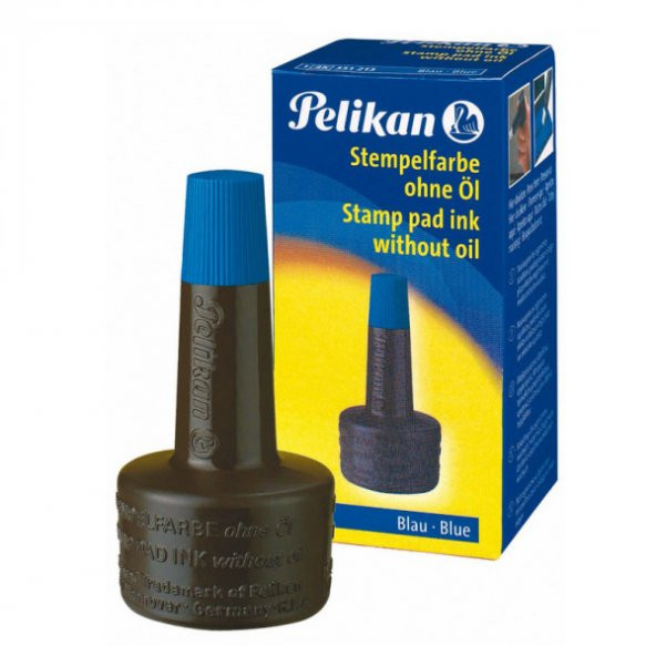 Pelikan Istampa Mürekkebi 28 ML Mavi 351213 ürün görseli 1