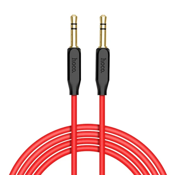 Nevamel HOCO UPA11 3.5mm AUX to AUX Ses Aktarım Kablosu 1mt-(5775) ürün görseli 1