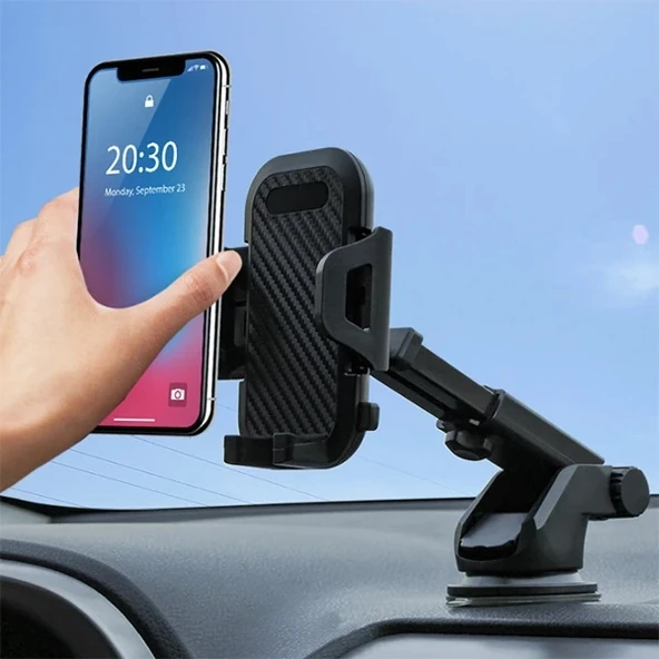 Nevamel ALLY 2in1 Torpido Üstü Teleskopik Ve Ya Havalandırma Araç Telefon Tutucu-(5775) ürün görseli 1