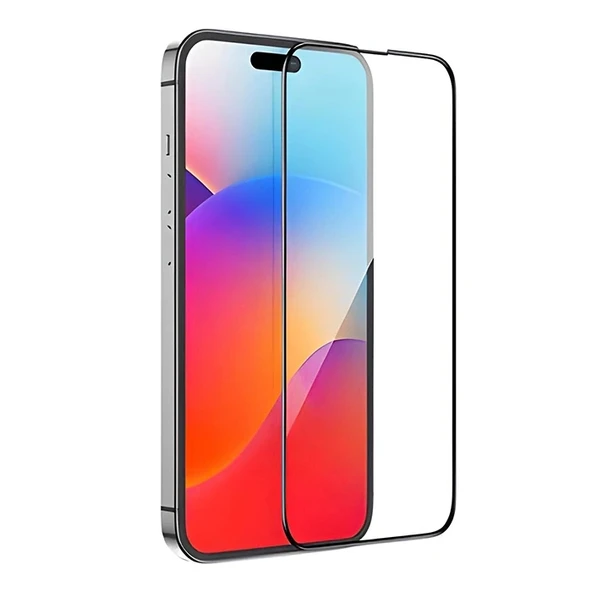 Nevamel HOCO Flash attach iPhone 15 Full HD Tempered Kırılmaz Cam Ekran Koruyucu-(5775) ürün görseli 1