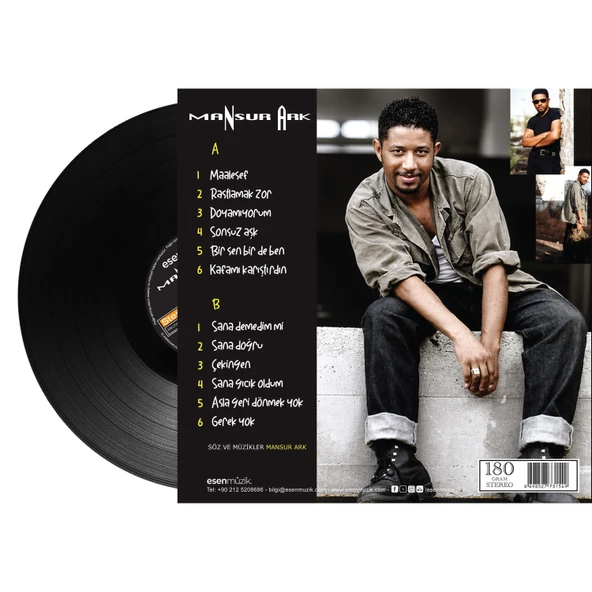 Mansur Ark Maalesef - Plak - Resim 4