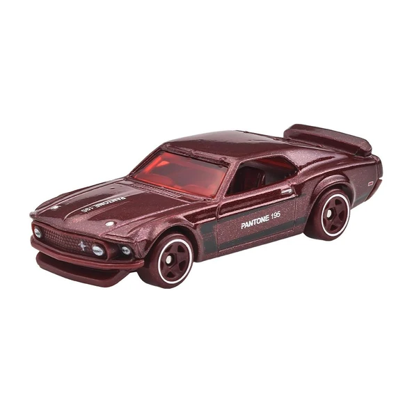 Hot Wheels Silver Series Pantne 69 FORD MUSTANG BOSS 302 JKY47-JKY48 ürün görseli 1