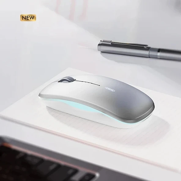 Nevamel İNPHİC M5 Kablosuz Fare Şarj Edilebilir Sessiz Kullanım 2.4G Işıklı USB Mouse-(5775) ürün görseli 1