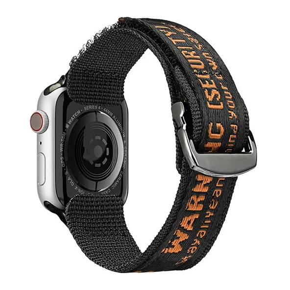 Nevamel Dux Ducis Apple Watch 42/44/45MM için Kayış Kordon Lylon Loop-(5775) ürün görseli 1