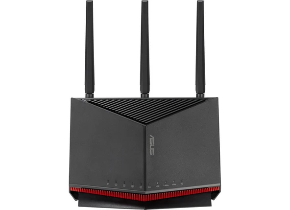 ASUS RT-BE86U Wifi7 BE6800 Wifi7 Dual-Band Gigabit Extendable Router ürün görseli 1