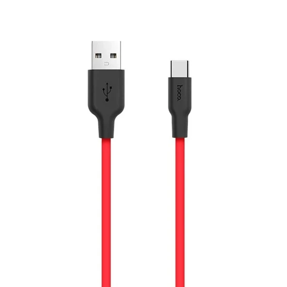 Nevamel HOCO X21 USB to Type-C 3A Silikon Hızlı Şarj ve Data Kablosu-(5775) ürün görseli 1