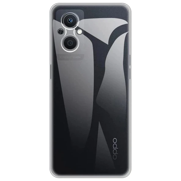 Nevamel Ally OPPO A96 5G Kılıf Kamera Korumalı Ultra İnce Şeffaf Silikon Kılıf-(5775) ürün görseli 1