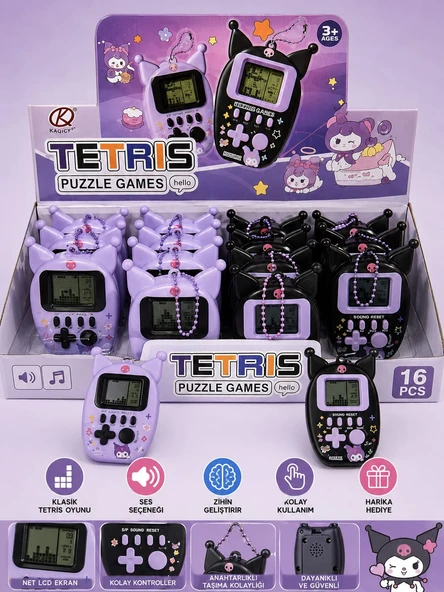 Dijital Tetris Oyun Konsolu-2 ürün görseli 1