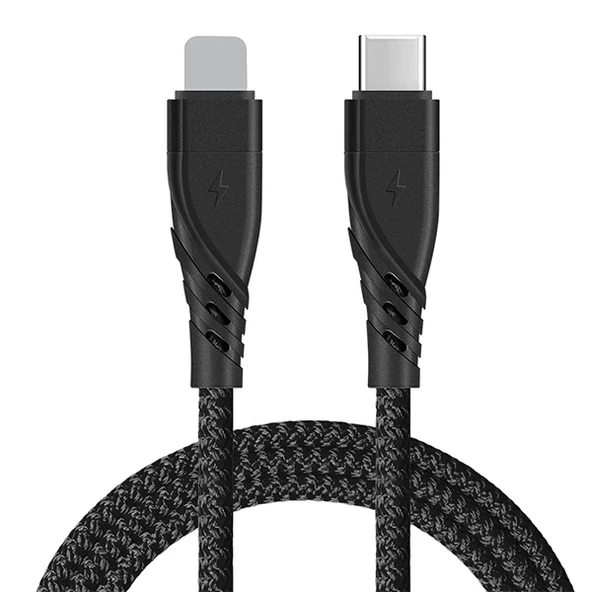 Nevamel ALLY Type-C To İPhone Lightning 27W Hızlı Şarj Kablosu-(5775) ürün görseli 1
