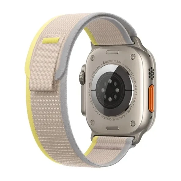 Nevamel Ally Apple Watch 7-8 45mm 6-5-4 44mm Watch Ultra 49mm Field Loop Kayış Kordon 3-2-1 42mm-(5775) ürün görseli 1