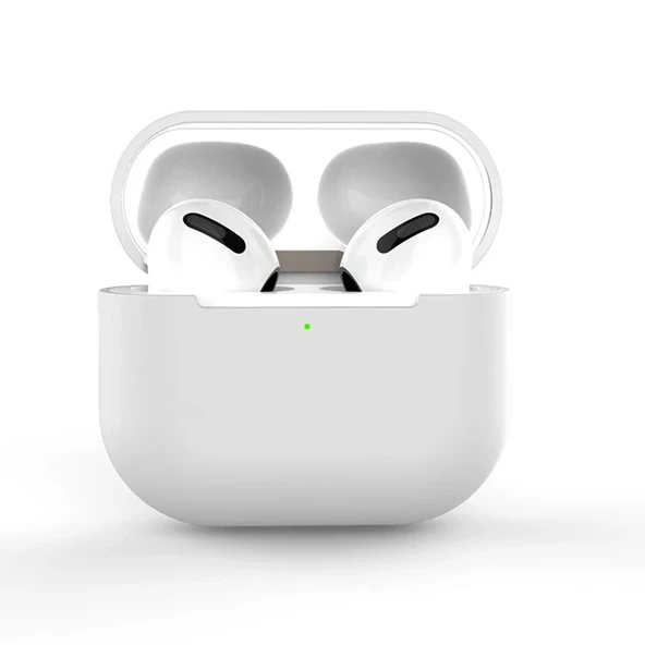 Nevamel Ally Apple Airpods 3 için Ultra İnce Koruma Silikon Kulaklık Kılıfı-(5775) ürün görseli 1