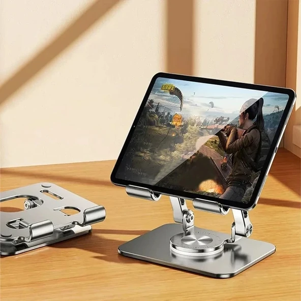 Nevamel Ally H07 Katalanabilir Alüminyum Tablet ve Telefon Tutucu Standı-(5775) ürün görseli 1