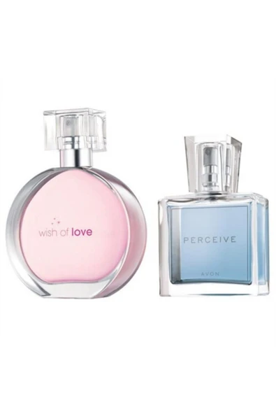 Wish Of Love Edt 50 ml ve Perceive Edp 30 ml Kadın Parfüm 8534918022543 ürün görseli 1