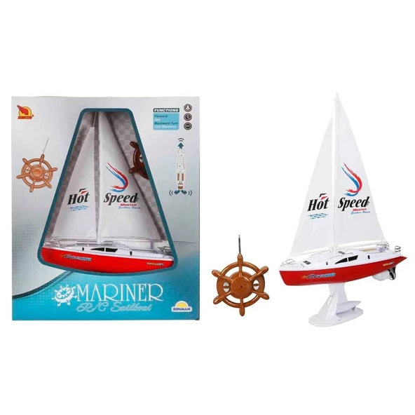 2141 SUN-RST-SNC-R C TEKNE YELKENLİ YARIM FONK 38CM ürün görseli 1