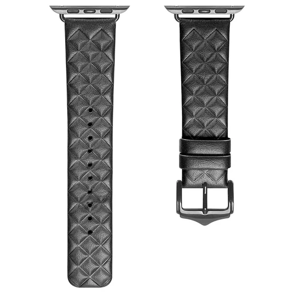 Nevamel Dux Ducis Apple Watch 42/44/45MM için Enland Serisi Premium Deri Kayış Kordon-(5775) ürün görseli 1