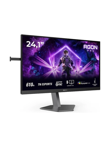 AOC AGON AG246FK6 24.1 0.5 ms Full HD Pivot 610 Hz Oyuncu Monitörü ürün görseli 1