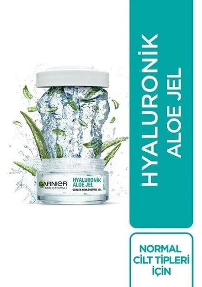 Garnier Hyaluronik Aloe Jel - Günlük Nemlendirici Jel 50 ml ürün görseli 1