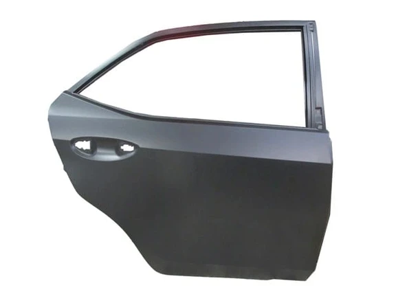 Toyota Corolla 2013-2018 Arka Kapı Komple Sağ Siyah (Band Deliksiz) (İceli - Çekomastikli) (Fpı) (Oem No: (67003-02410)) ürün görseli 1