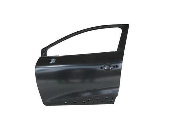 Renault Clio 4 Hatchback 2015-2000 Ön Kapı Komple Sol Siyah Boyalı (İceli - Çekomastikli) (Bfn) (Oem No: (801017896R)) ürün görseli 1