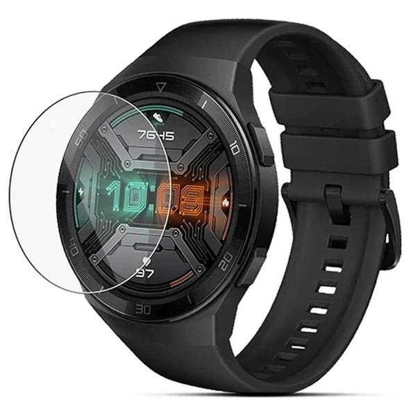 Nevamel Huawei Watch GT2E Tempered Cam Kırılmaz Koruyucu-(5775) ürün görseli 1