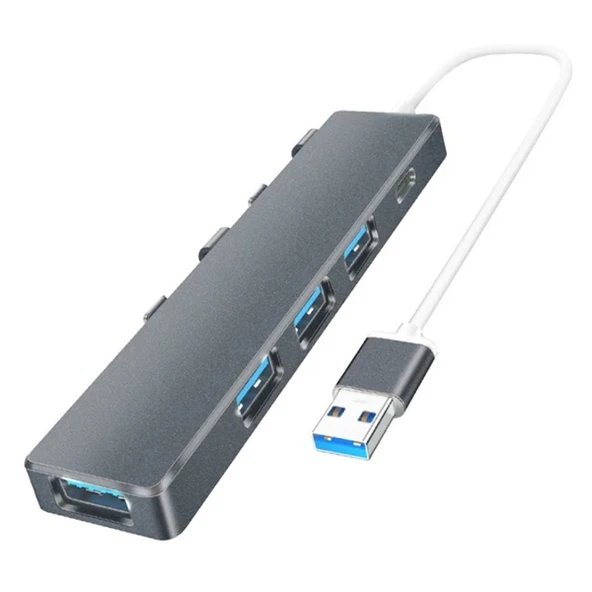 Nevamel ALLY ADS-301A Usb 3.0 4 Usb Port Adaptör Hub Çoklayıcı 1 type C-(5775) ürün görseli 1