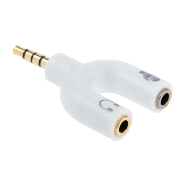 Nevamel ALLY 3.5 mm Kulaklık Mikrofon Çoklayıcı 3.5 mm Splitter Dönüştürücü-(5775) ürün görseli 1
