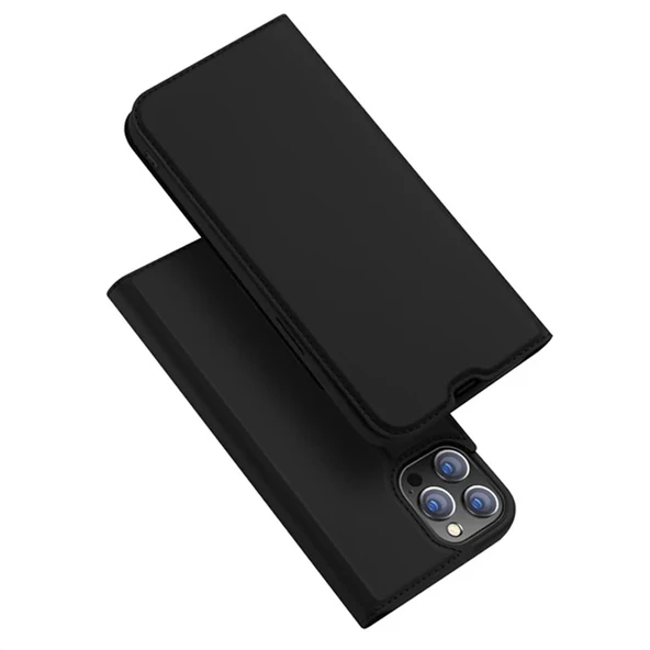 Nevamel Dux Ducis iPhone 14 pro 13 Pro 6.1inç Kılıf Kapaklı Flip Cover Kılıf SkinPro Series-(5775) ürün görseli 1