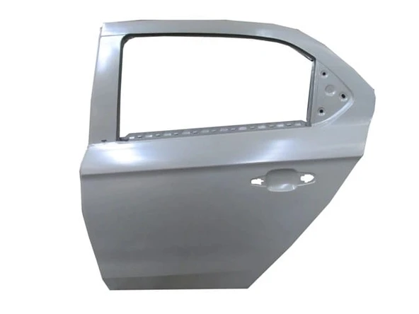 Citroen C Elysee 2017-2024 Arka Kapı Komple Sol Gri Boyalı (Tw) (Oem No: (9675190780)) ürün görseli 1