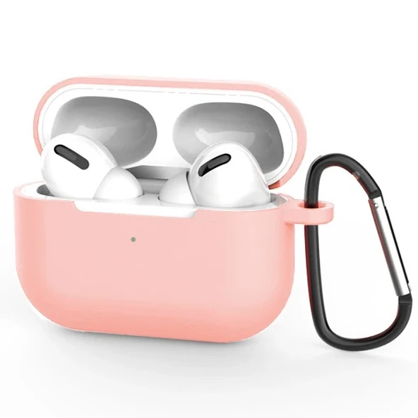 Nevamel Ally Apple Airpods Pro İnce Slim Silikon Kılıf+Anahtarlık-(5775) ürün görseli 1