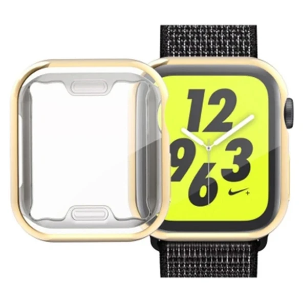 Nevamel Ally Apple İWatch  40mm 360 Koruma Ultra Slim Silikon Kılıf-(5775) ürün görseli 1