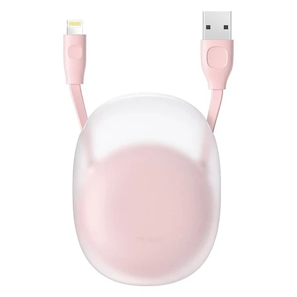 Nevamel BASEUS Let''s Go İPhone 12-1111 Pro SE 2020 XR XS 8-7 Usb Kablo 1Metre-(5775) ürün görseli 1