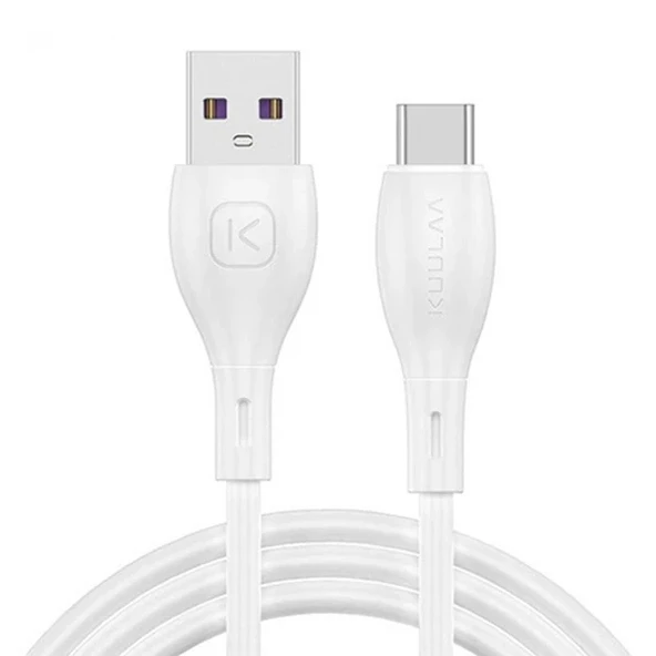 Nevamel KUULAA Liquid Silicone USB Type C QC3.0 Hızlı Şarj Kablosu 1metre-(5775) ürün görseli 1