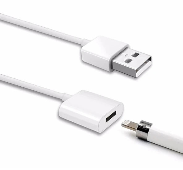 Nevamel Ally Apple Pencil/kalem İçin Usb Şarj Kablosu 1 metre-(5775) ürün görseli 1