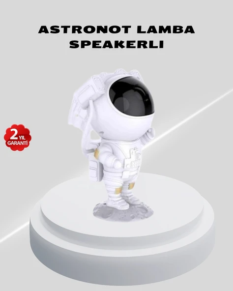 Nevamel Astronot Yıldız Projeksiyon Lambası 8 Efektli Uzaktan Kumandalı Gece Işığı ürün görseli 1