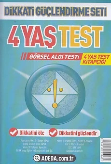 Dikkati Güçlendirme Seti 4 Yaş Test ürün görseli 1