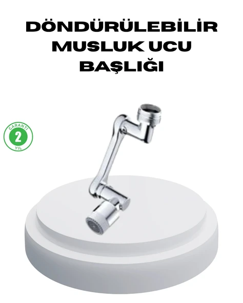 Nevamel Dönebilir Musluk Başlığı – Lavabo Temizliği ve El-Yüz Yıkamada Maksimum Rahatlık ürün görseli 1