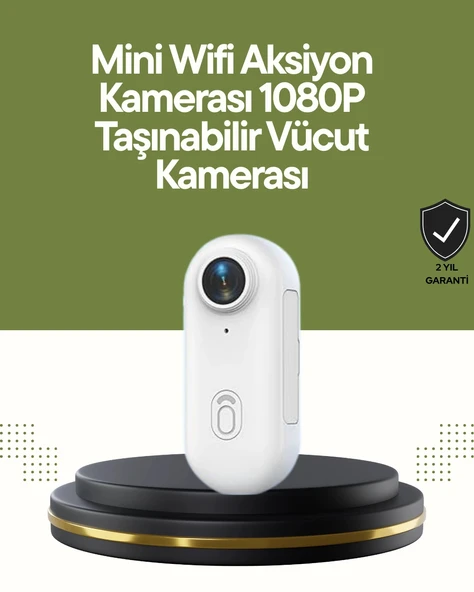 Nevamel Şarj Edilebilir Uzun Ömürlü Mini Spor Kamera Full HD ürün görseli 1