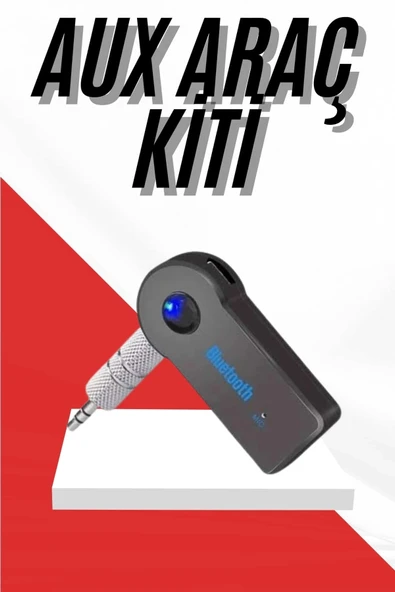 Nevamel Tüm Cihazlara Uyumlu Bluetooth Aux Araç Kiti Siyah ürün görseli 1