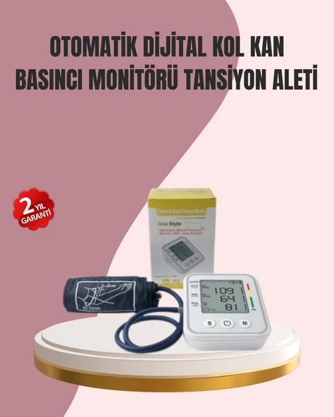 Nevamel Yüksek Hassasiyetli Dijital Tansiyon Ölçer ürün görseli 1