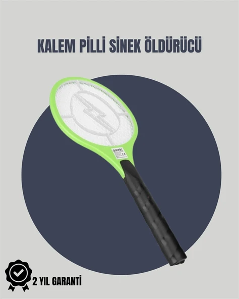 Nevamel Taşınabilir Elektronik Sinek Swatter – Kimyasal İçermeyen Ergonomik Tasarım ürün görseli 1