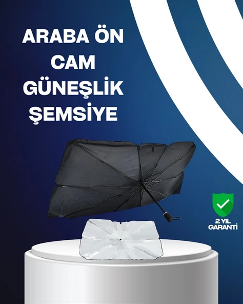 Nevamel Isı ve UV Engelleyici Güneşlik – 360° Bükülebilir Şemsiye Sapı ile Konfor ürün görseli 1